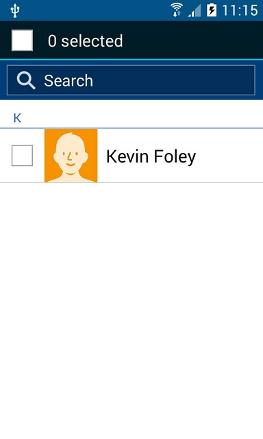 Press the field above 