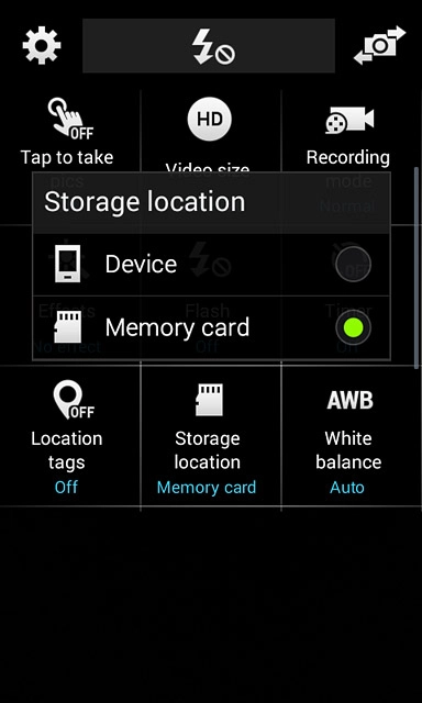 Press Device or Memory card.