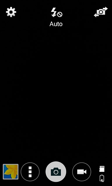 Press the video light icon repeatedly to turn the function on or off.