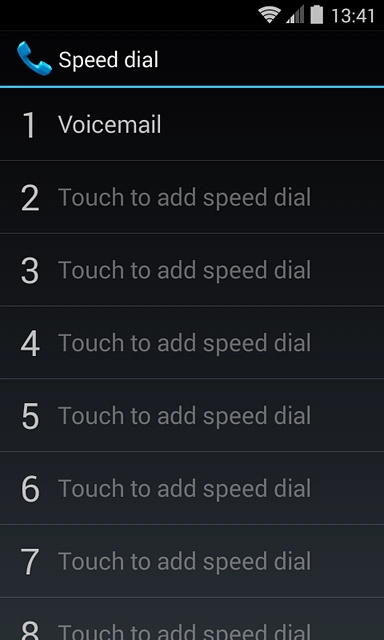 Press and hold 1 to call voicemail.