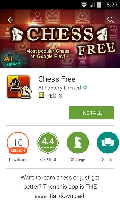 To install a free app:Press INSTALL.