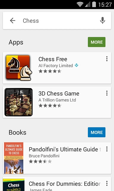 Press the required app.