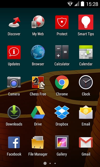 Press the app you've just installed.Follow the instructions on the display to use the app.