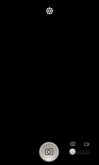 If the camera is turned on:Press the video recorder icon.