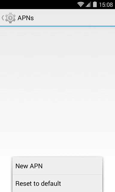 Press New APN.