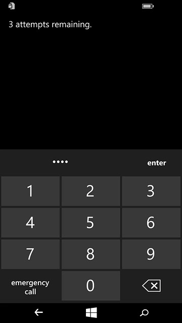 Key in your PIN and press enter.If your phone rejects the SIM:Contact the distributor or service provider where you bought your phone.