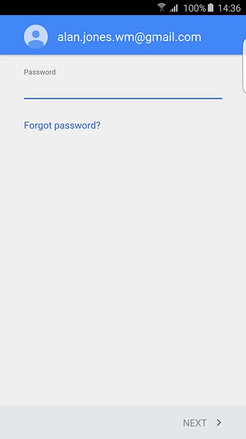 Press the field below 