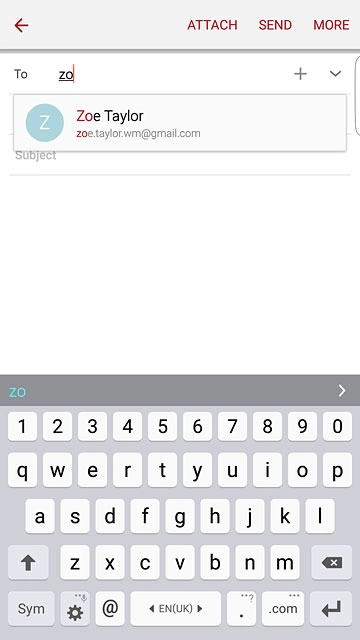 Key in the first letters of the required contact.Matching contacts are displayed.Press the required contact.Repeat the procedure to add more recipients.