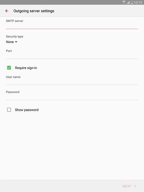 Press the drop down list below 