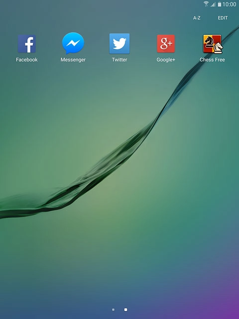 Press the app you've just installed.Follow the instructions on the display to use the app.