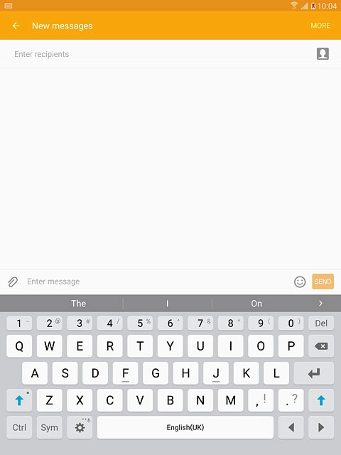 Press and hold the field to the left of space until a pop-up menu is displayed.