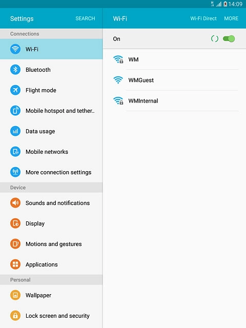 Press the indicator below 