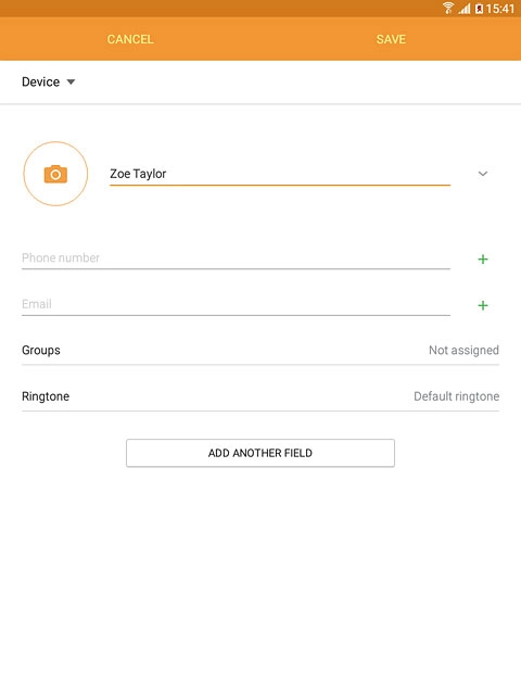 Press Phone number and key in the required phone number.