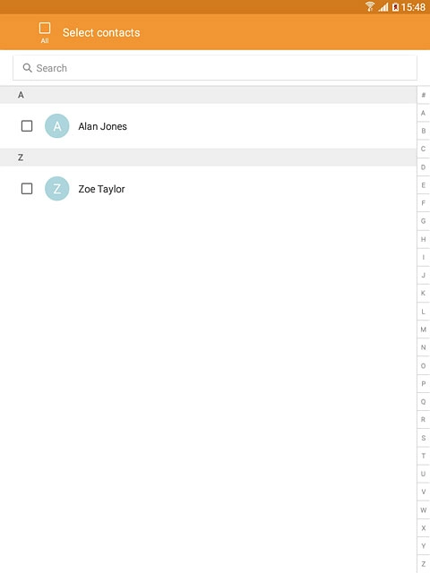 Press the box next to 