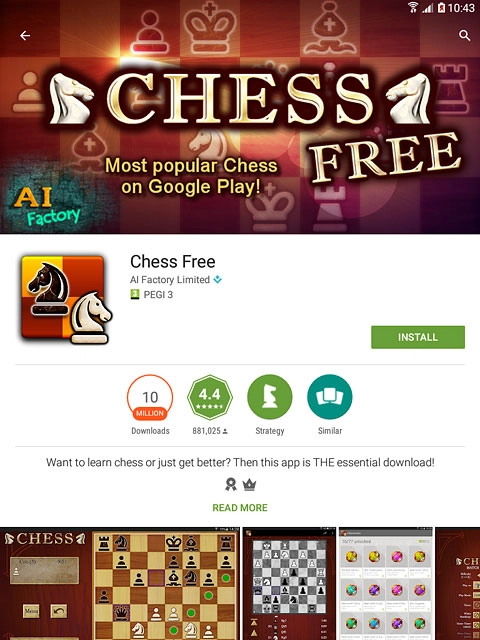 To install a free app:Press INSTALL.