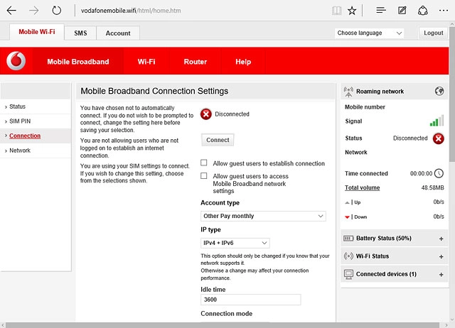 Click the drop down list below 