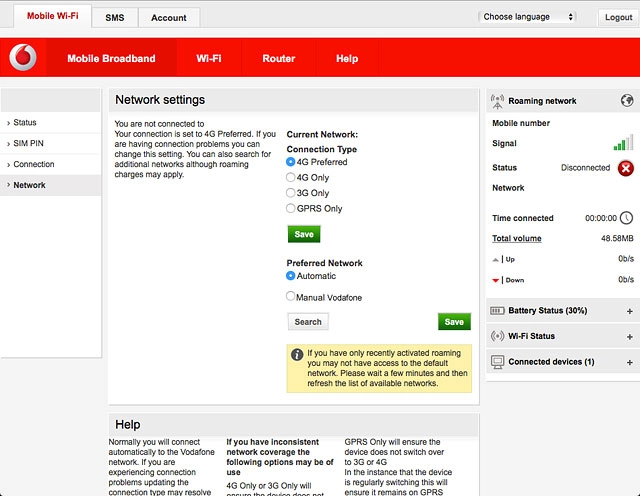 Highlight Automatic and click Save.