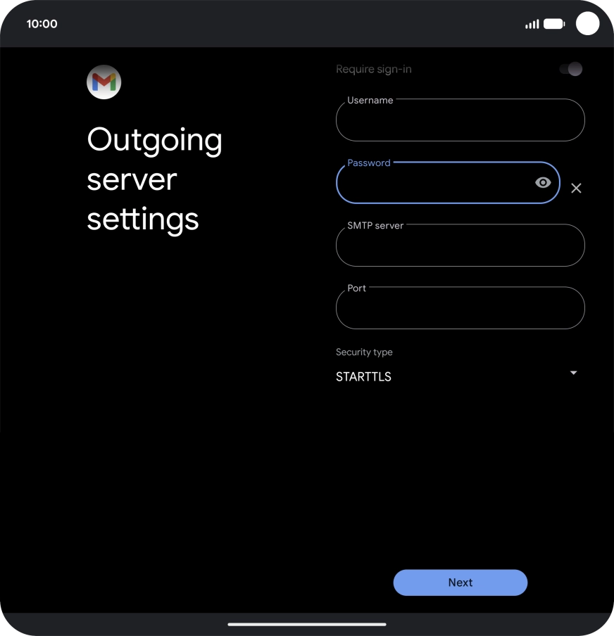 Press the field below Press the field below