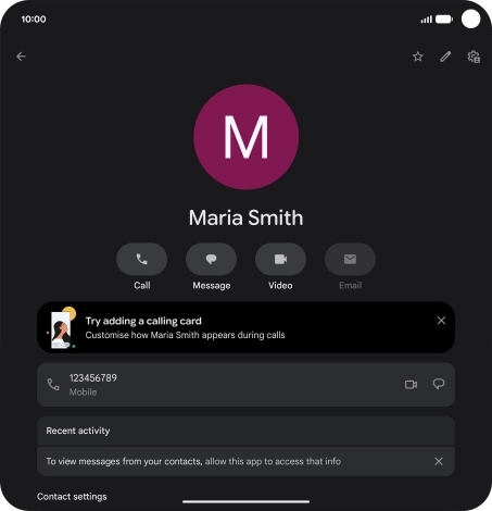 Slide your finger upwards starting from the bottom of the screen to return to the home screen.