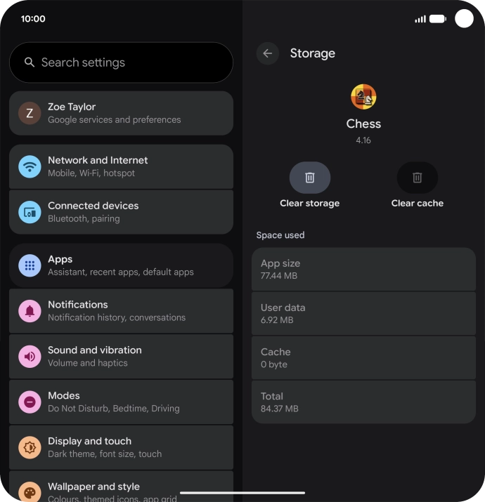 Slide your finger upwards starting from the bottom of the screen to return to the home screen.