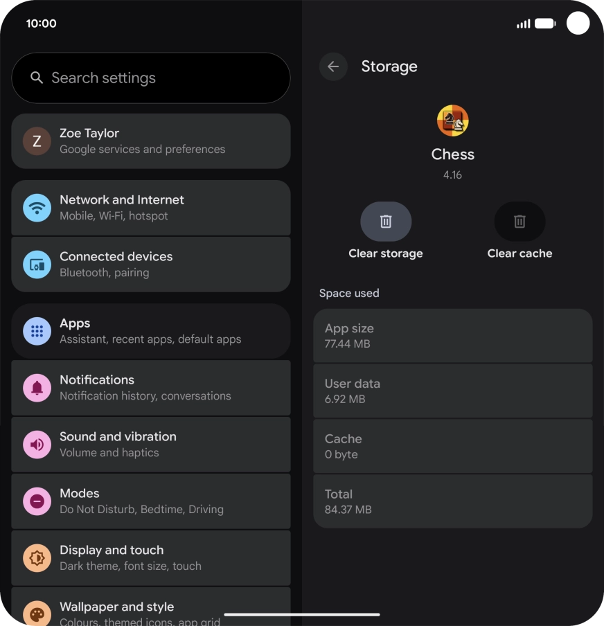 Slide your finger upwards starting from the bottom of the screen to return to the home screen.
