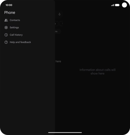 Press Settings. Press Settings.
