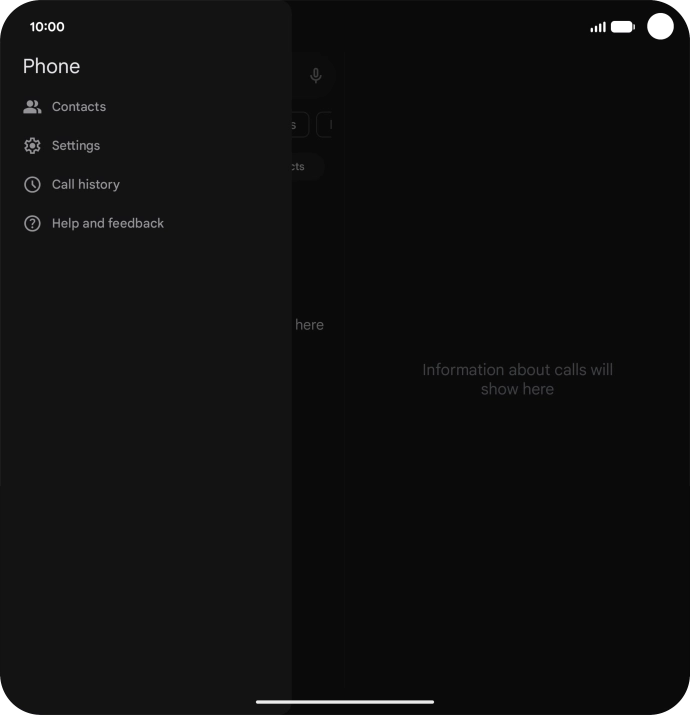 Press Settings. Press Settings.