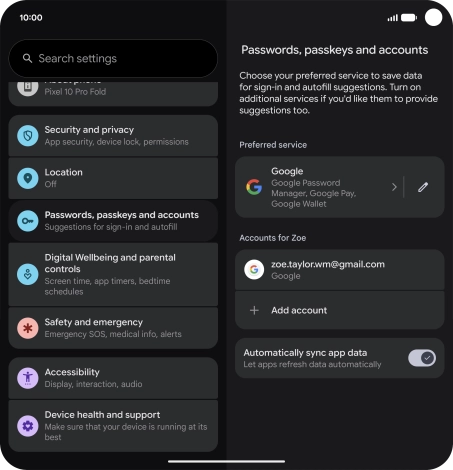 Slide your finger upwards starting from the bottom of the screen to return to the home screen.