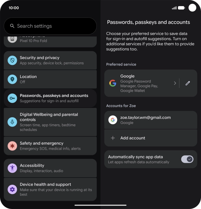 Slide your finger upwards starting from the bottom of the screen to return to the home screen.