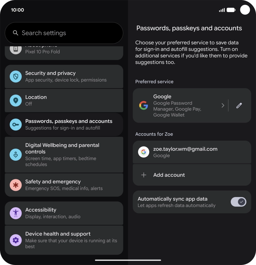 Slide your finger upwards starting from the bottom of the screen to return to the home screen.