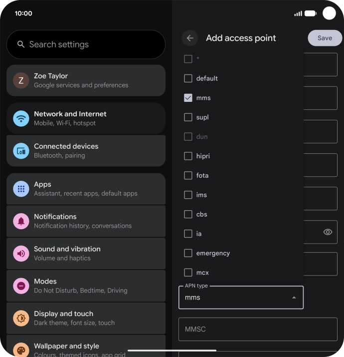 Press arrow up. Press arrow up.