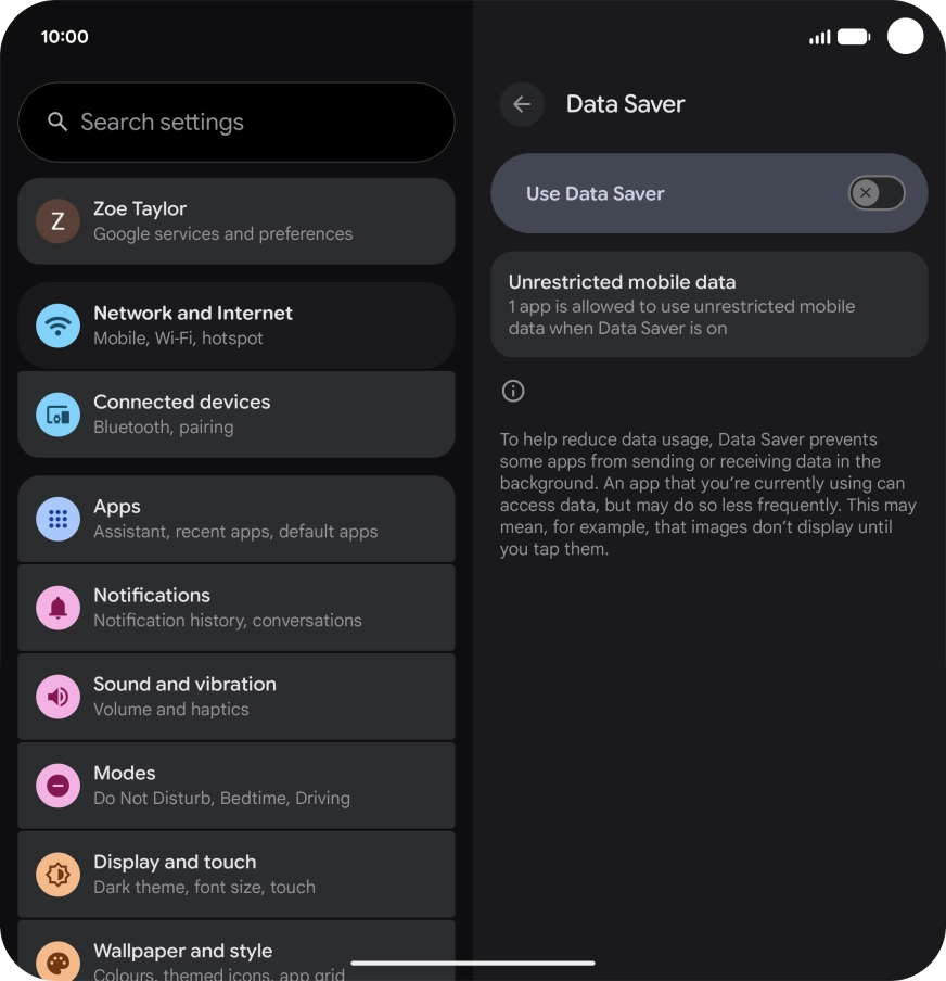 Press the indicator next to Press the indicator next to