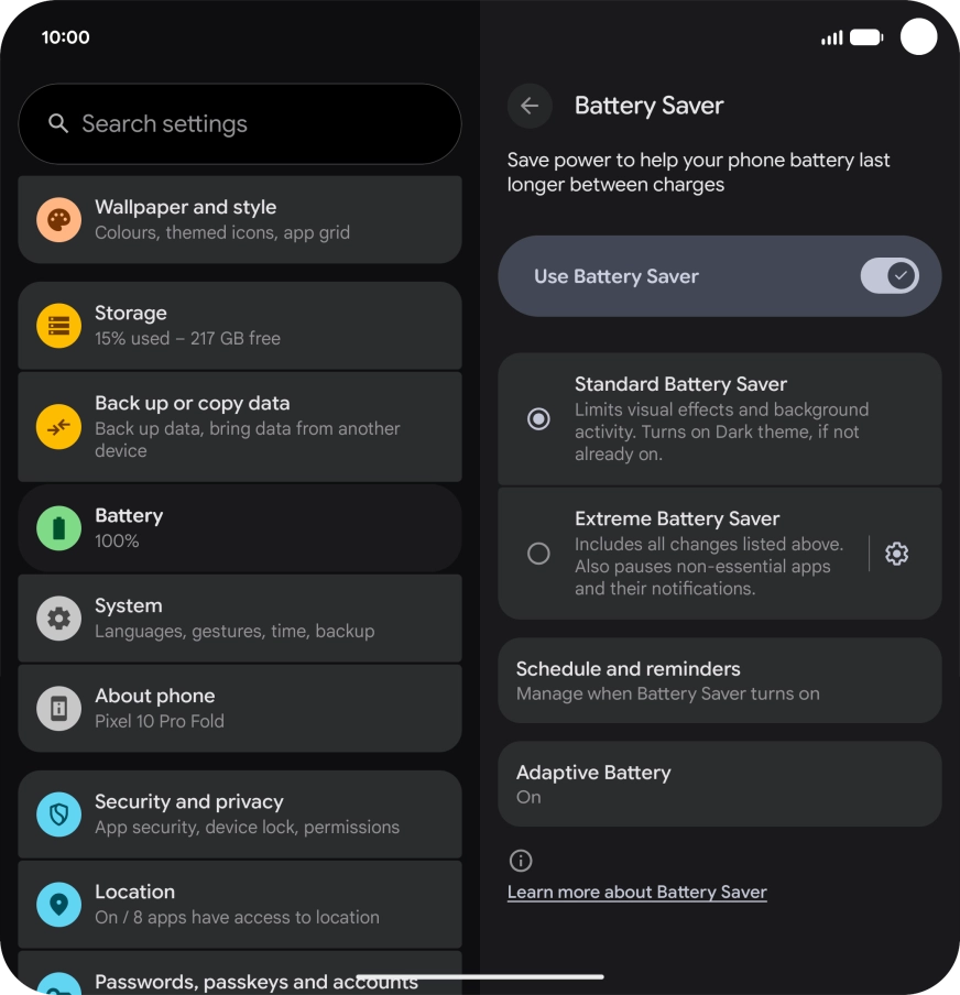 Slide your finger upwards starting from the bottom of the screen to return to the home screen.