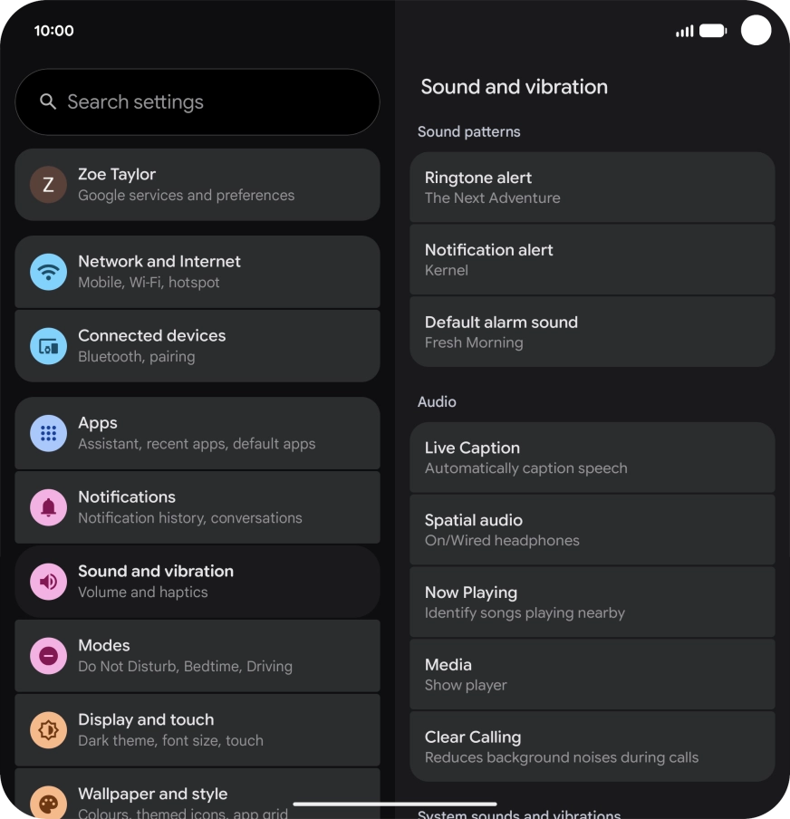 Press Ringtone alert.