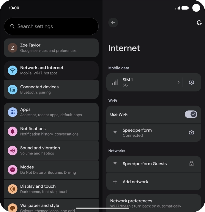 Slide your finger upwards starting from the bottom of the screen to return to the home screen.