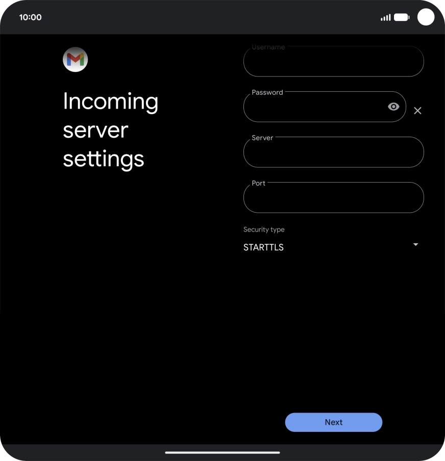 Press the field below Press the field below