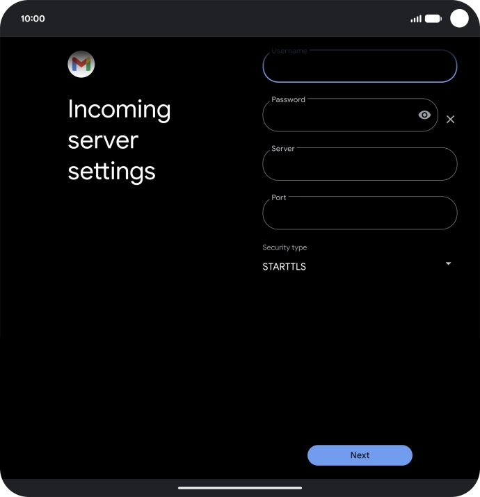 Press the field below Press the field below