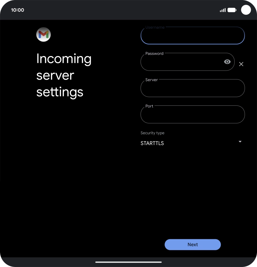 Press the field below Press the field below