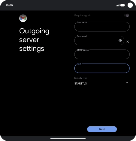 Press the drop down list below Press the drop down list below