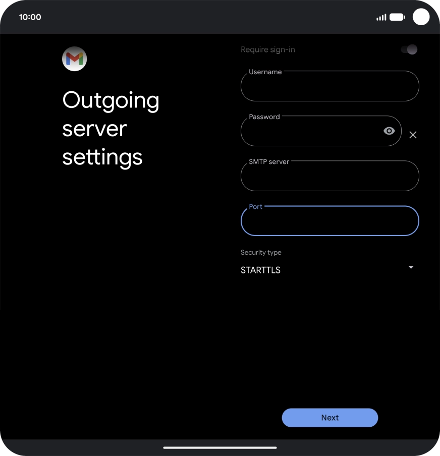Press the drop down list below Press the drop down list below