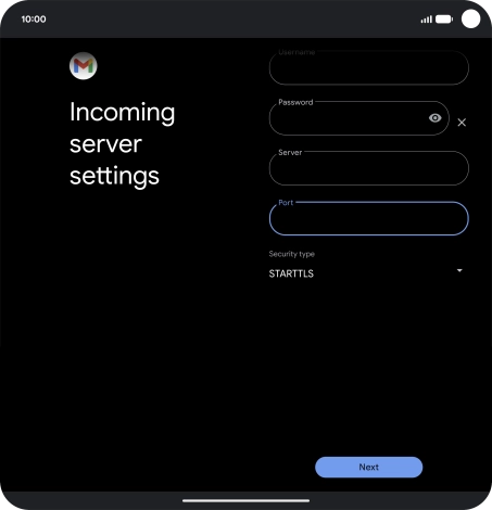 Press the drop down list below Press the drop down list below
