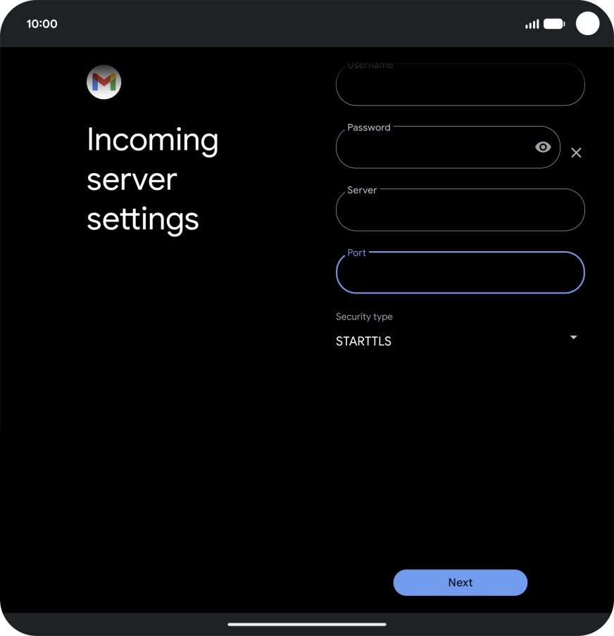 Press the drop down list below Press the drop down list below