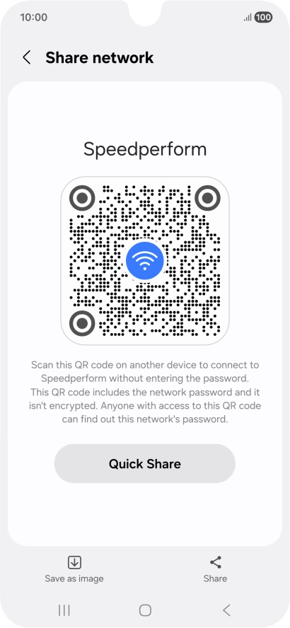 Place the QR code inside the camera frame on the other device to scan the code.