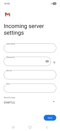 Press the field below 