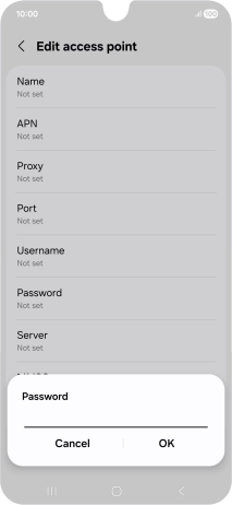 Key in wap and press OK.