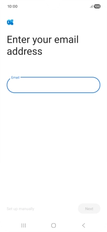 Press the field below 