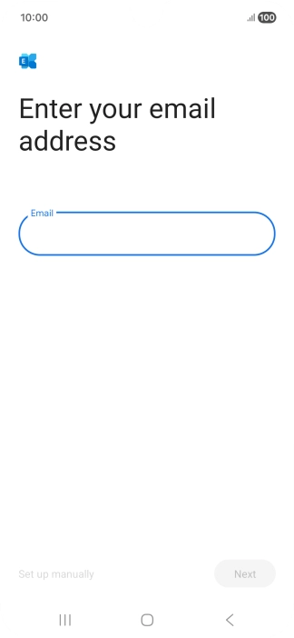 Press the field below 