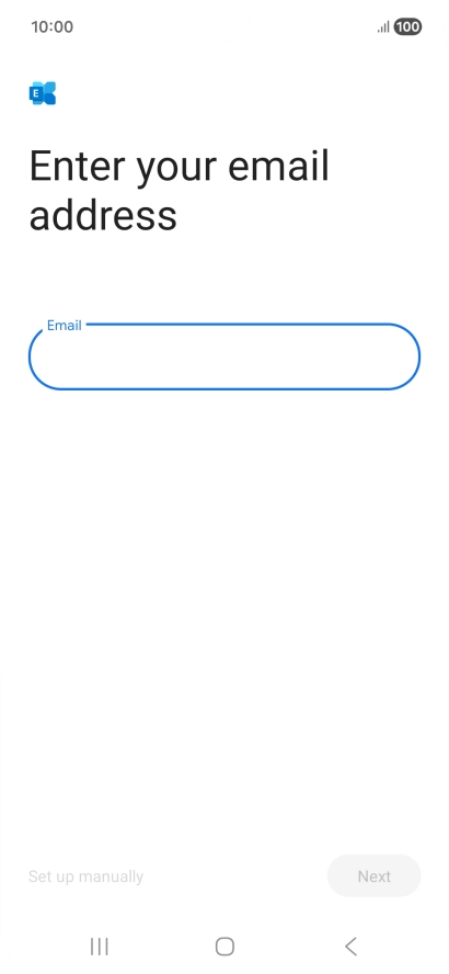 Press the field below 