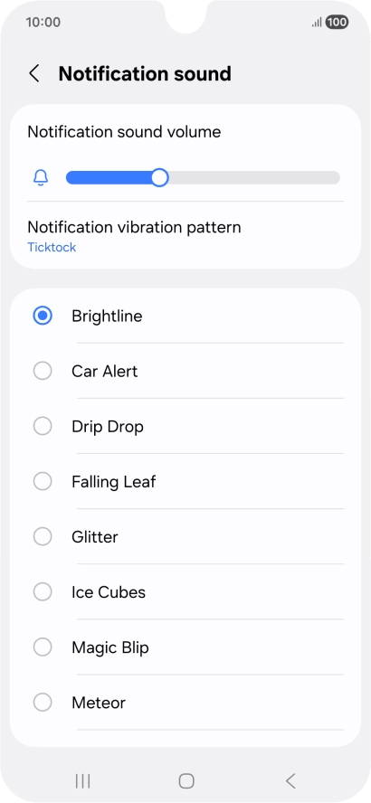 Press the required message tones to hear them.