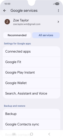 Press Search, Assistant and Voice.